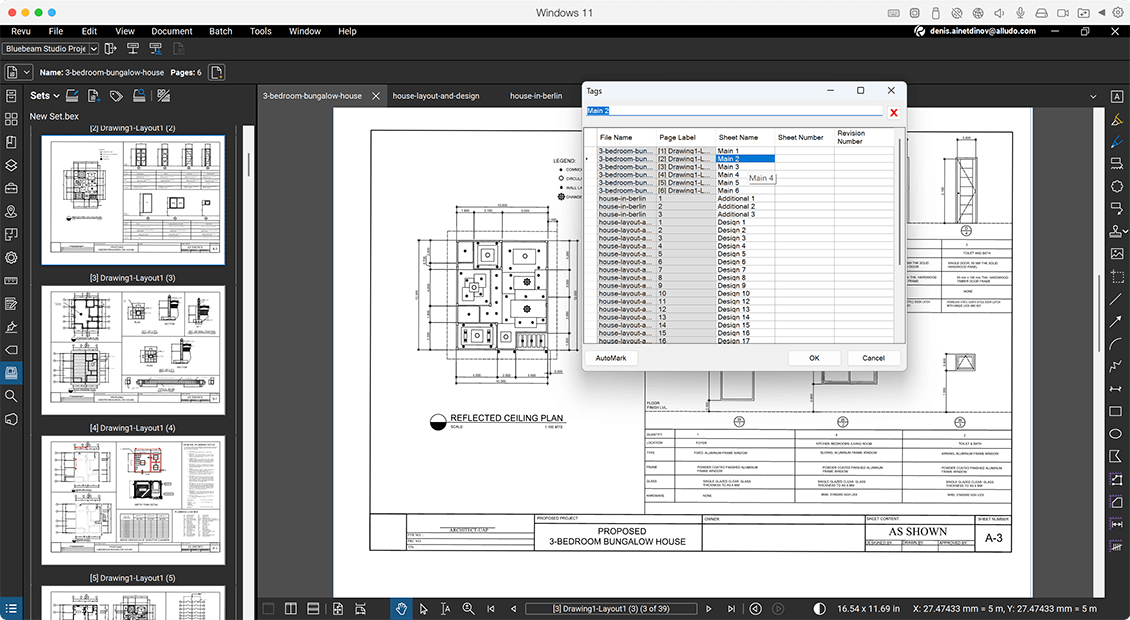 Drawing and document management
