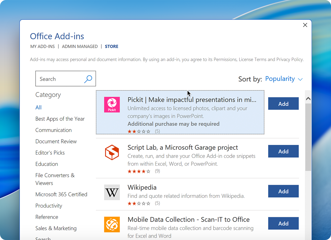 Run Visual Basic Scripts