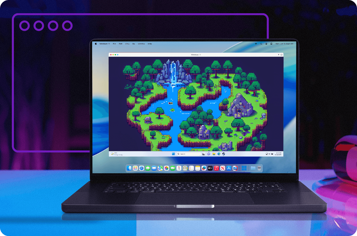 Transform your Mac into a Windows dynamic gaming device