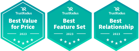 2023 TrustRadius の Best of Awards